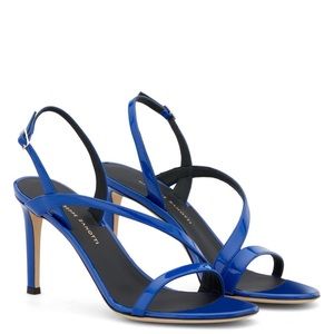 Giuseppe Zanotti Midnight Blue Strappy Heels